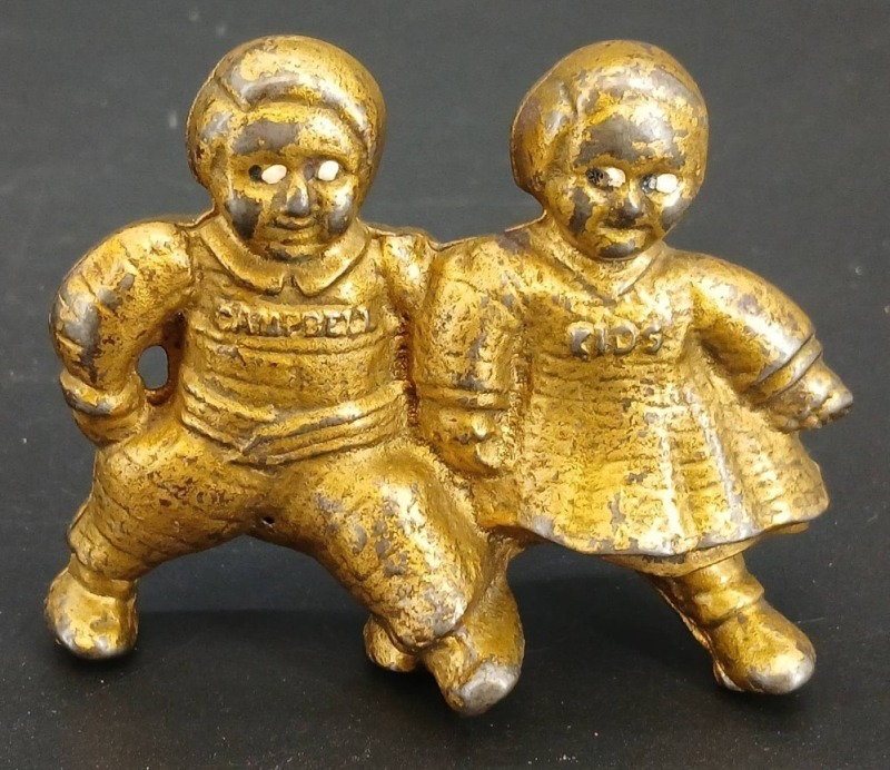 Cast Iron Campbells Kids Still Bank