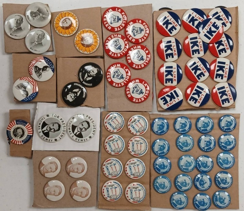Reproduction Political Pins
