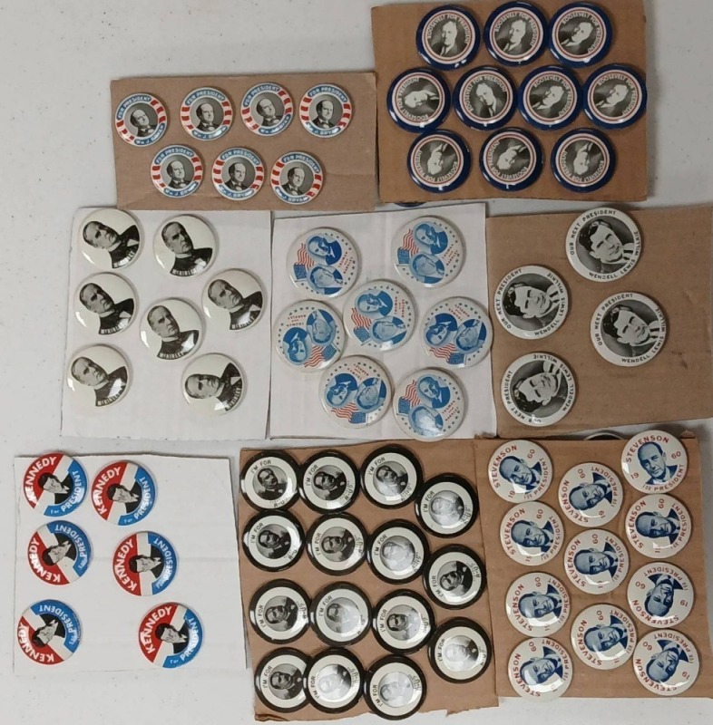 Reproduction Political Pins