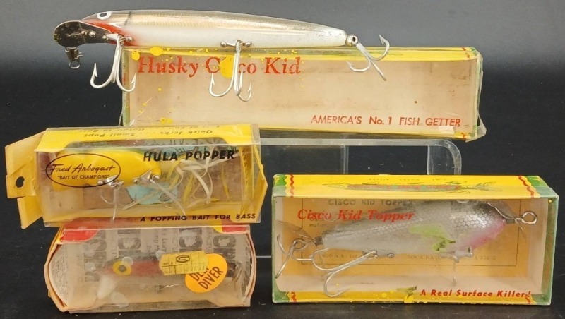 (4) Vintage Fishing Lures