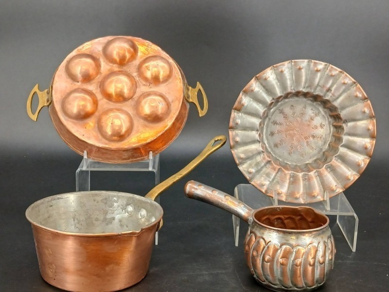 Copper and Brass Kitchenware