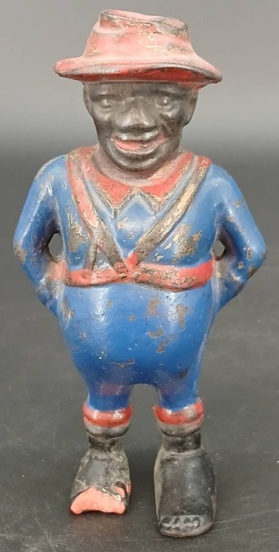 Cast Iron Sharecropper Still Bank
