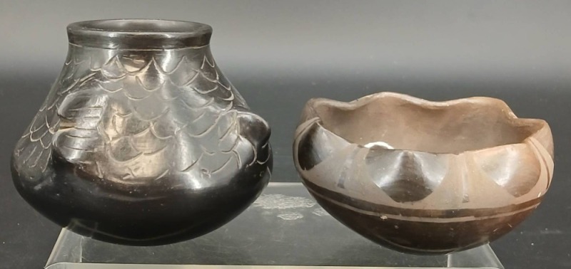 (2) Native American Pottery Vessels