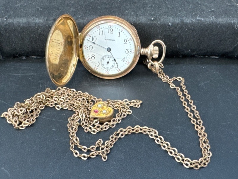 Waltham Pocket Watch with Chain
