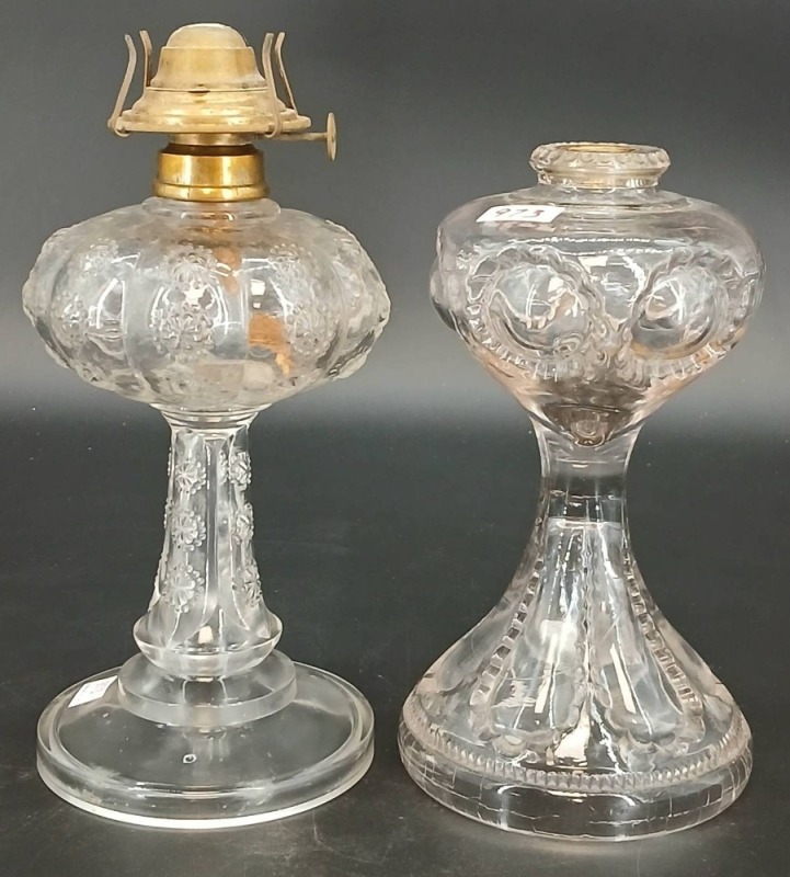 (2) EAPG Oil Lamps