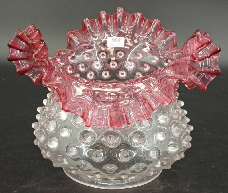 Hobnail Glass Kerosene Lamp Shade