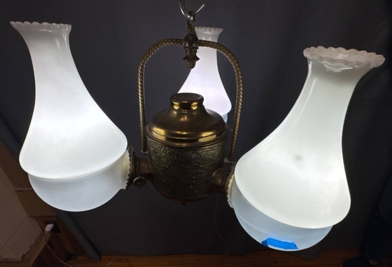 Vintage Angle Lamp Hanging Light Fixture