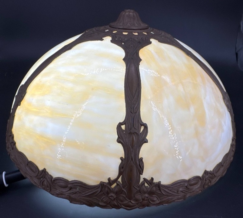 16" dia. Slag Glass Lamp Shade