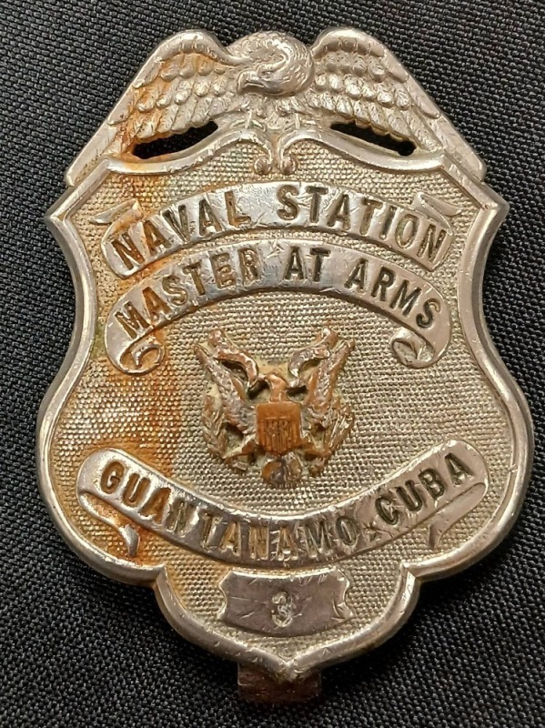 Naval Station Master at Arms Badge